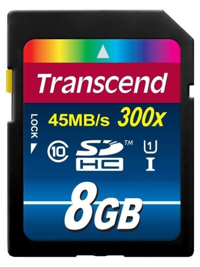 Transcend SDHC UHS-I Premium - 8GB Transcend SDHC UHS-I Premium - 8GB