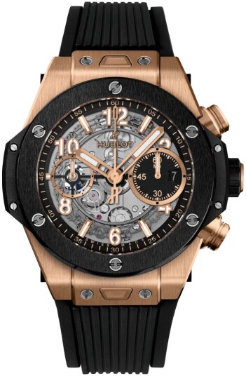 Hublot Herreklokke 441.OM.1181.RX Big Bang 42mm Sort/Gummi Ø42 mm