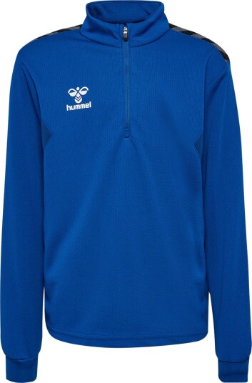 Hummel Hmlauthentic Half Zip Sweat Kids 7045 True Blue 128