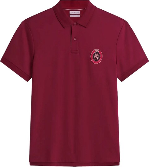 Tommy Hilfiger Icon Reg Polo   BURGUNDY   XL