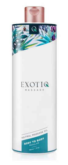 Exotiq Body To Body Neutral Massage Oil 500 ml Exotiq Body To Body Neutral Massage Oil 500 ml