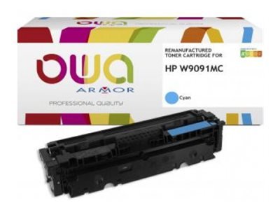 Owa - Cyan - Kompatibel - Boks - Gjenfabrikert - Tonerpatron Alternativ For: Hp W9091mc - For Hp Color Laserjet Enterprise M455 Mfp M480 Laserjet Managed Mfp E47528 Owa - Cyan - Kompatibel - Boks - Gjenfabrikert - Tonerpatron Alternativ For: Hp W9091mc - For Hp Color Laserjet Enterprise M455 Mfp M480 Laserjet Managed Mfp E47528