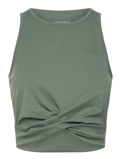 Björn Borg Studio Cross Tank Top - Khaki green - XS