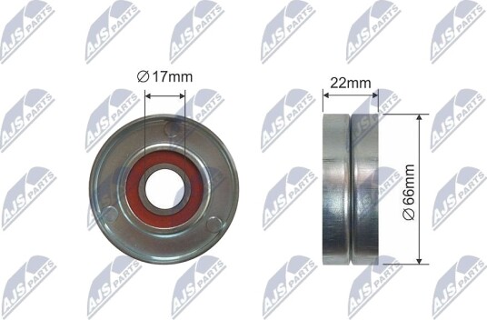 NTY RNK-PL-012 Strammehjul, kilerem NTY RNK-PL-012 Strammehjul, kilerem