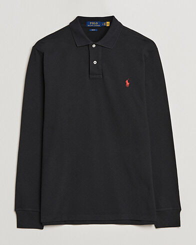 Polo Ralph Lauren Slim Fit Long Sleeve Polo Polo Black Polo Ralph Lauren Slim Fit Long Sleeve Polo Polo Black