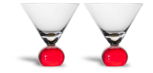 Byon Spice glass 24 cl 2-pakning Rød-klar