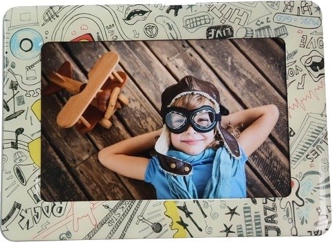 Kodak Fotoframe Magnetisk 10x15 cm + Fotopapir 5 stk 3510 669