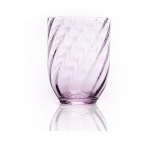 Swirl Drikkeglass Lilla Swirl Drikkeglass Lilla