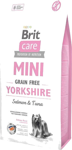 Brit Care Mini Grain Free Yorkshire Terrier 7 kg med Laks