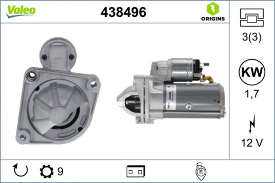 Starter VALEO 438496