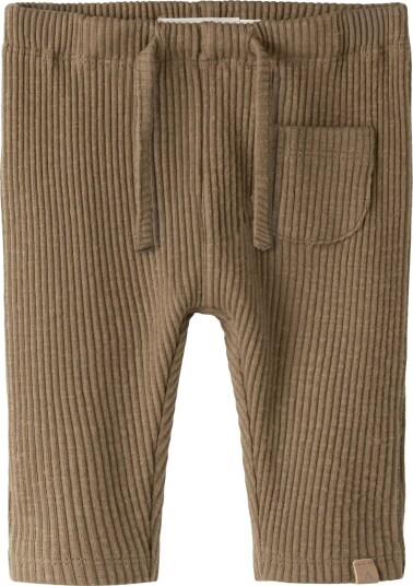 Lil"Atelier Nbmrajo Man Loose Pant Lil Brown 80