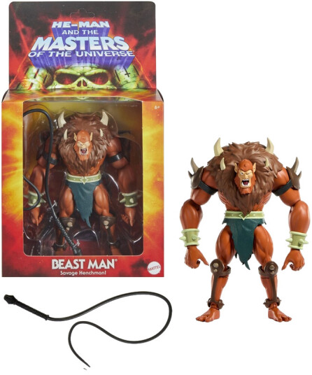 Masters Of The Universe Origins Cartoon Collection Beast Man 5.5" Deluxe Action Figure HeMan MOTU