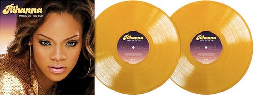 Rihanna Music Of The Sun LP/Vinyl Rihanna Music Of The Sun LP/Vinyl