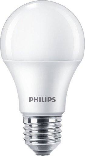 Philips LED E27 Lyspære -8W = 60W-Matt Philips LED E27 Lyspære -8W = 60W-Matt
