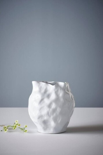 Jotex BUBBA vase - høyde 31 cm Hvit 1527045 1539317-01-0