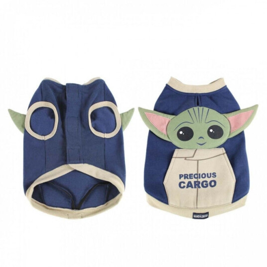 For Fan Pets Baby Yoda Hundegenser Blå & Beige (Xs) For Fan Pets Baby Yoda Hundegenser Blå & Beige (Xs)