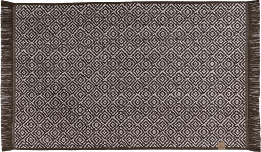Mette Ditmer - MOROCCO bath mat Chocolate / Off-white Mette Ditmer - MOROCCO bath mat Chocolate / Off-white