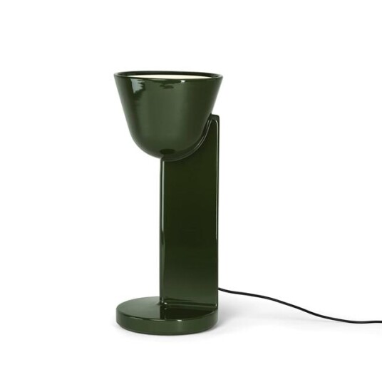 Flos Céramique Up Bordlampe Mosegrønn Flos Céramique Up Bordlampe Mosegrønn