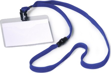 Durable 813907 Merke Landskap Tekstil Blå Gjennomsiktig 9 Cm 6 Cm