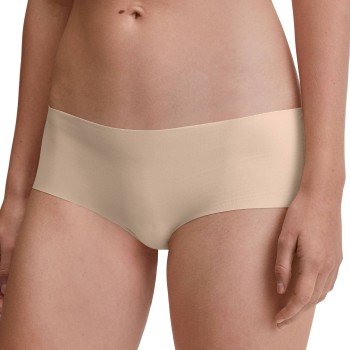 Calida Truser Seamless Clean Cut Midi Brief Beige X Small Dame