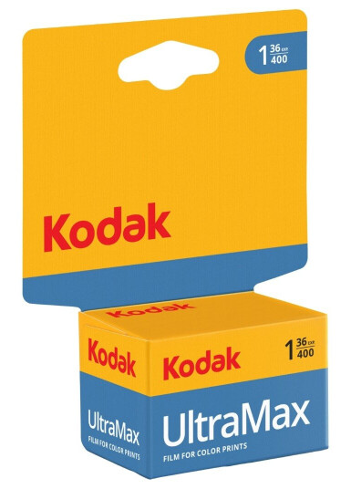 KODAK 135 Ultramax 400-36X1 Carded fargefilm KODAK 135 Ultramax 400-36X1 Carded fargefilm