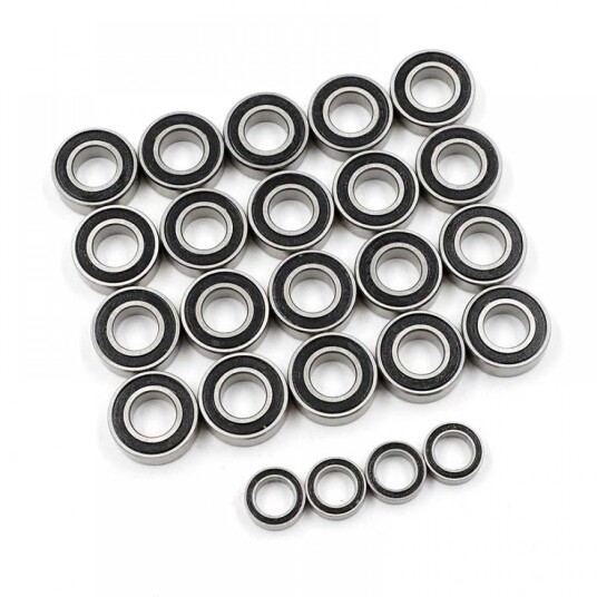 Yeah Racing YBS-0029 Steel Bearing Set 24pcs Tamiya Super Clod