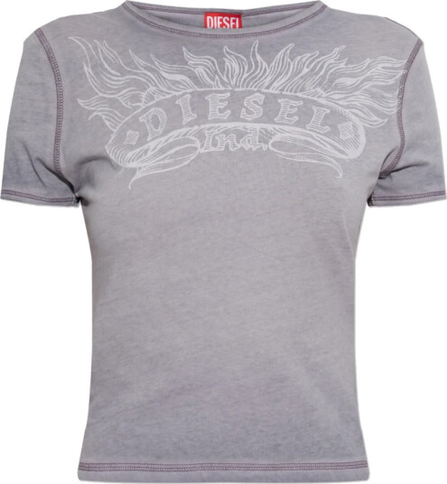 Diesel Dame Topper Lilla M,