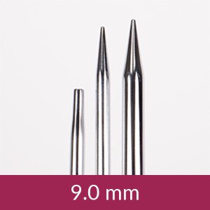 Drops Pro Classic Utskiftbare Rundpinner Messing 12cm 9,00mm / 4.5in U Drops Pro Classic Utskiftbare Rundpinner Messing 12cm 9,00mm / 4.5in U