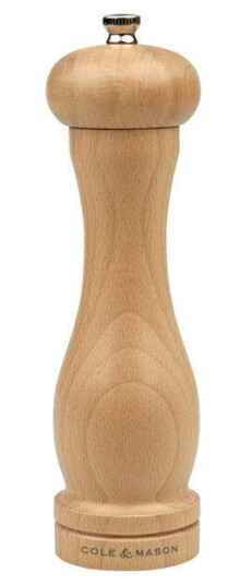 Cole & Mason - Precision pepperkvern 20 cm bøk natur