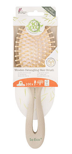 So Eco Biodegradable Gentle Detangling Brush So Eco Biodegradable Gentle Detangling Brush