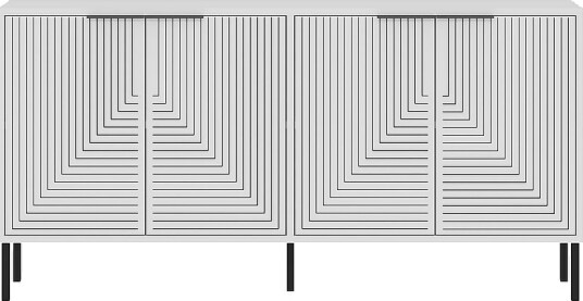 Hanah HomeKonsoll LureaHvitAvlastningsbord & sidebord