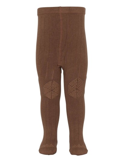 Melton Wool Tights   Anti Slip   Brown   104