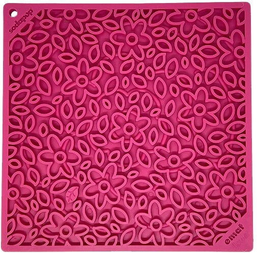 Sodapup Slikkematte Flower Rosa (L)