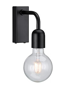 Belid Regal Vegglampe IP44 Mattsvart 1696681-03-0 1696681-01-0