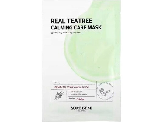 Some By Mi Real Teatree Calming Care Mask 20G