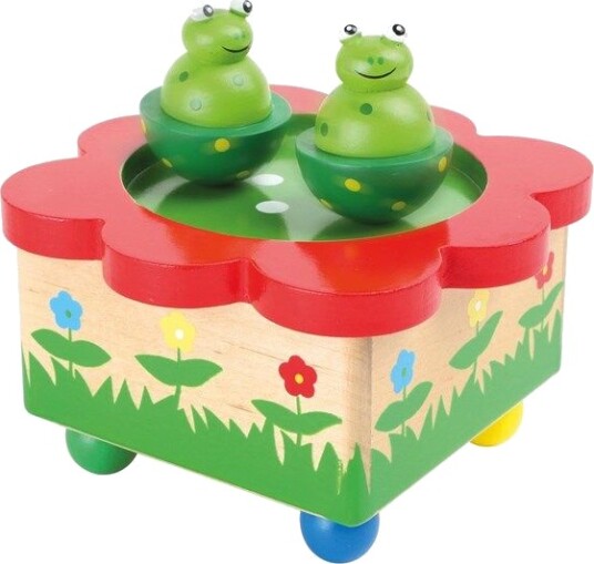 Small Foot Wooden Music Box Frog Small Foot Wooden Music Box Frog