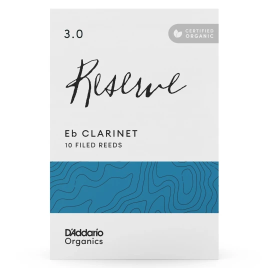 D'Addario Woodwinds Odbr1030 10-Pakning Org. Reserve Eb-Klarinett 3.0