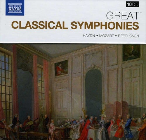 Diverse Artister Claudio Otelli Hasmik Papian Manfred Fink Ruxandra Donose  Great Classical Symphonies  CD