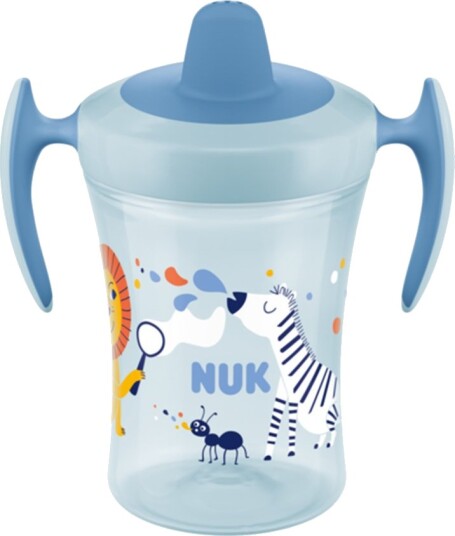 Drikkekopp NUK Evolution Blue 230ml Drikkekopp NUK Evolution Blue 230ml