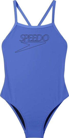 Speedo Badedrakt   Endurance+ Logo Tynnrem   Moonlight Low   Speedo   6 år (116)   Badetøy Blå Lilla