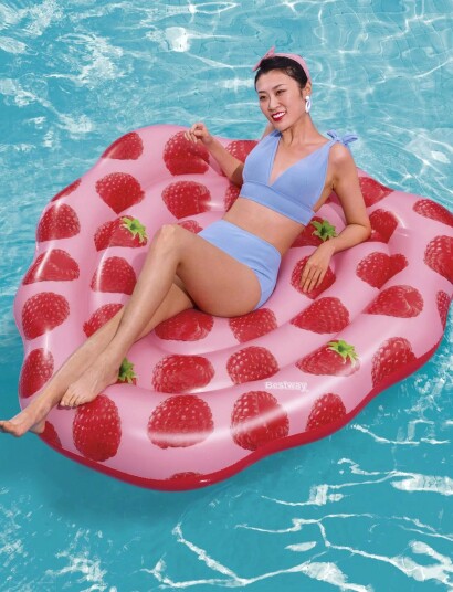 Bestway Scentsational Raspberry Pool Float Pink