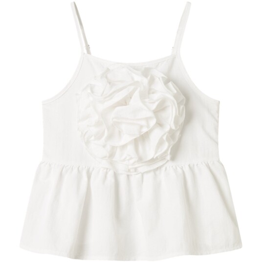 Name It Bright White Fylona Stropp Topp 116