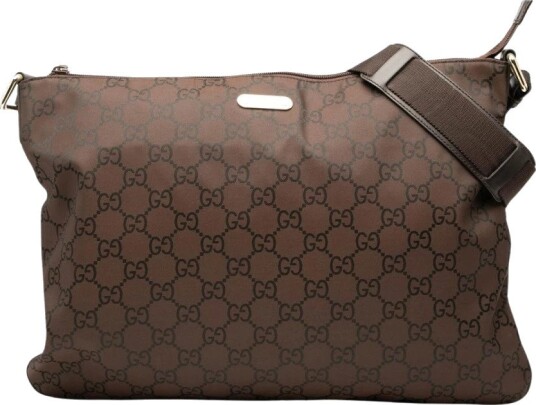 Gucci Vintage Dame Pre owned Brun ONE SIZE,