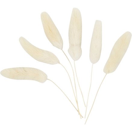 Diverse Harehale L: 3 7 cm 6 stk 1 pk