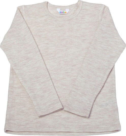 Joha Wool melange trøye kids lys beige 150 150 Joha Wool melange trøye kids lys beige 150 150