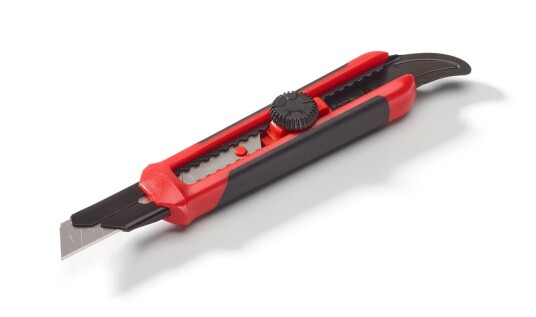 Hultafors Bræk-Af Kniv 18Mm - M/Tæppehage, Magasin Til 3 Blade T/Fx Gips, Isol., Træ M.M. Hultafors Bræk-Af Kniv 18Mm - M/Tæppehage, Magasin Til 3 Blade T/Fx Gips, Isol., Træ M.M.