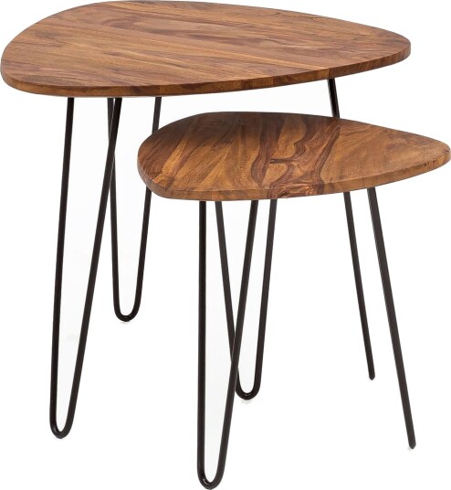 Portuondo Settbord 2-pk 60 cm - Brun