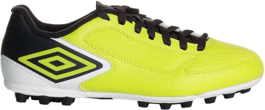 Umbro  Geometra II Shield AG Jr   CTJ Sulphur Sp/Dark Navy/White 36 1/2