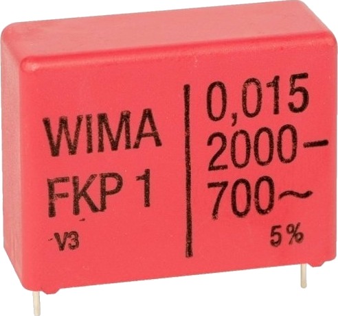 Wima Fkp Folie Kondensator 1 Stk Radial 6000 V/Dc 700 V/Ac 10% L X B X H 41,5 X 35,0 X 50,0 Mm Wima Fkp Folie Kondensator 1 Stk Radial 6000 V/Dc 700 V/Ac 10% L X B X H 41,5 X 35,0 X 50,0 Mm