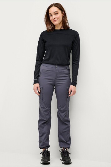Áhkká   Turbukser Lightweight Trekking Pants   Grå